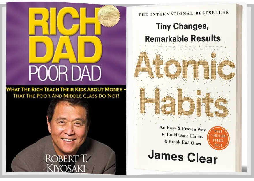 Rich Dad Poor Dad Vs Atomic Habits